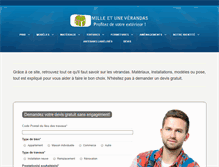 Tablet Screenshot of milleetune-verandas.com